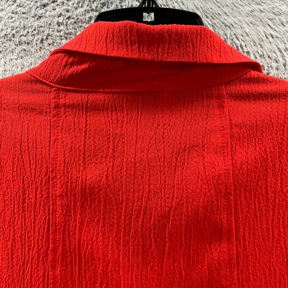 JOSEPH RIBKOFF Blouse Womens Size 8 / UK 10 Top 3/4 Sleeve Red - Picture 8 of 8